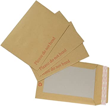 Triplast 229 x 162 mm A5 C5 Manilla Hard Board Backed Envelopes (Pack of 10)