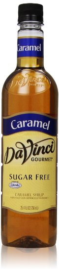 DaVinci Sugar Free Syrup, Caramel, 25.4 Fluid Ounce