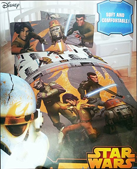 Star Wars Rebels Defeat Empire 64" x 86" Twin Reversible Comforter