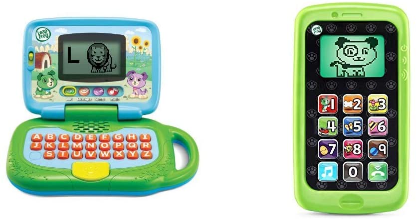 LeapFrog My Own Leaptop (Frustration Free Packaging) & Chat and Count Smart Phone, Scout