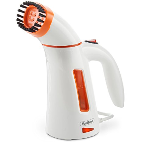 VonHaus Handheld Garment Steamer/ Steam Iron – Portable - Ideal For Clothes, Home & Travel, Curtains & Sofas