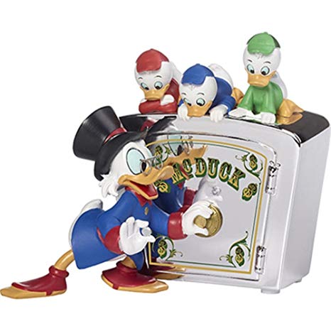Precious Moments Disney Family is Priceless DuckTales Resin Bank 173702