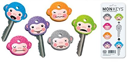 Fred Key Shirts MonKey Identifiers - Set of 6 Monkeys