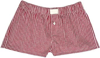 Women's Y2k Pajamas Shorts Cute Plaid Pj Short Pants Flannel Lounge Sleep Shorts Bottoms Elastic Waist Baggy Boxers