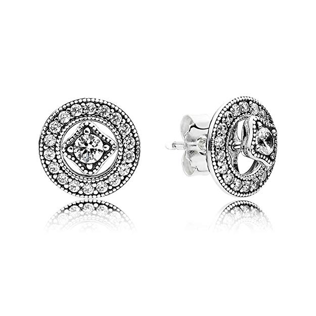 Pandora Women's Vintage Allure Stud Earrings - 290721CZ