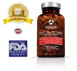 DHT Blocker with Immune Support Supplement- High Potency Saw Palmetto Green Tea and Probiotics - 120-count bottle