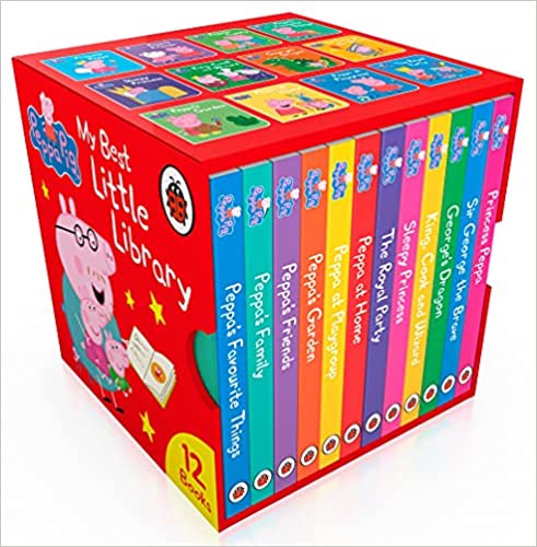 Peppa Pig - My Best Little Library (12 Board Books Set)