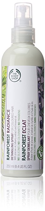 The Body Shop Rainforest Radiance Detangling Spray, 8.4 Fl Oz