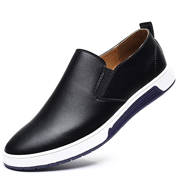 XIPAI Men's Casual Lofer Shoes Slip On Fashion Sneakers