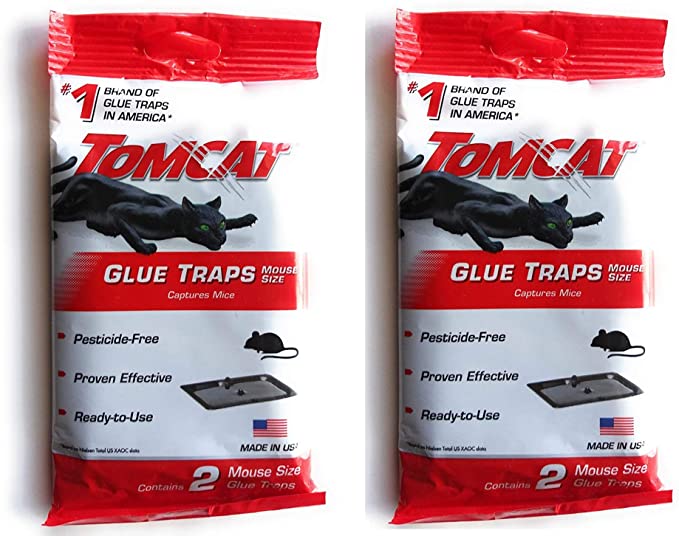 Tomcat Mouse Glue Trap, 4-Pack