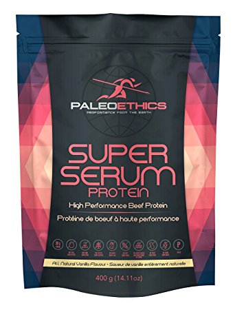 PALEOETHICS Super Serum Protein Powder, Vanilla, 400 Gram