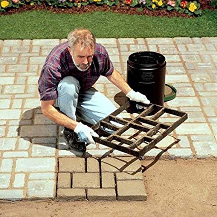 Agyvvt Path Maker Mould Paving DIY Lawn Concrete Paving Garden Path Molds 17.7inch x 15.7inch (Style F)