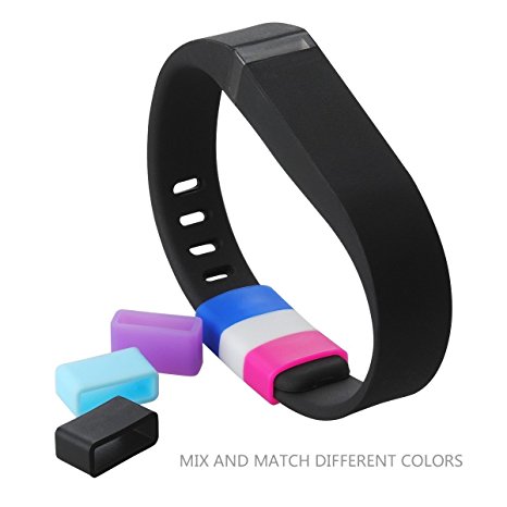 Fitbit Flex Silicone Fasteners for Fitbit Flex Activity Tracker Wristband by AllThingsAccessory® Made from Premium Silicone (x10 pack)