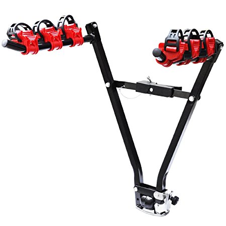 Oypla Universal 3 Bike Bicycle Tow Bar Car Mount Rack Stand Carrier