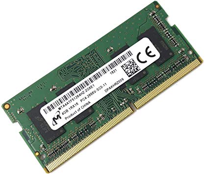 Micron MTA4ATF51264HZ-2G6E1 Non ECC PC4-2666V 4GB DDR4 at 2666MHz 260pin SDRAM SODIMM Single Kit Laptop Memory - OEM