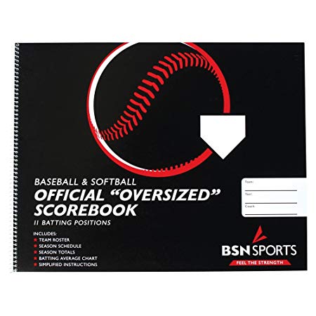 BSN Baseball/Softball Scorebook (Oversized)