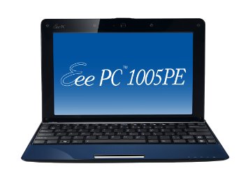 ASUS Eee PC Seashell 1005PE-PU17-BU 101-Inch Blue Netbook Up to 14 Hours of Battery Life