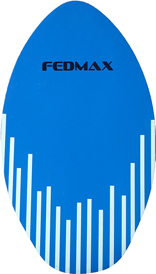 Fedmax Skimboard with High Gloss Coat | Choose Size/Color | Wood Skim Board for Kids/Adults.