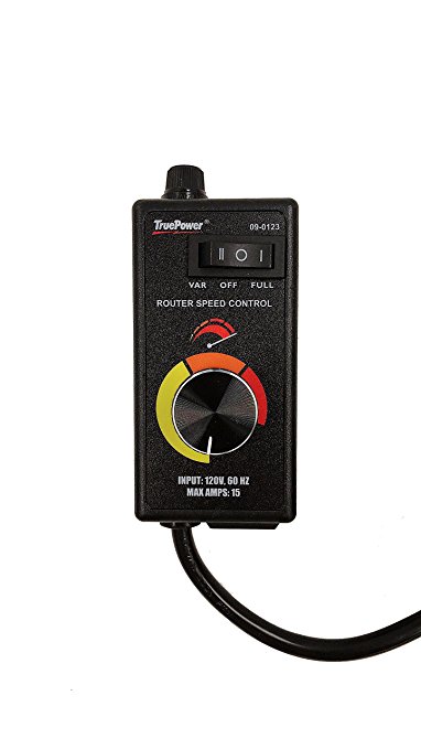 TruePower 123 Variable Dial Router Speed Controller for Duct and Inline Fans