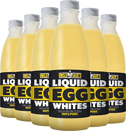 Uncle Jack's Egg Whites 6 x 970ml Unflavoured