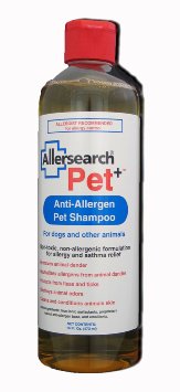 Allersearch Laboratories Pet (TM): Anti-Allergen Pet Shampoo, 16 oz.
