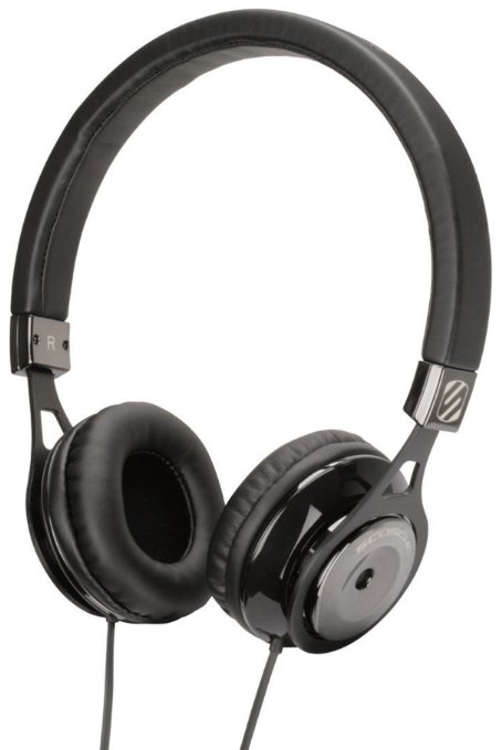 Scosche rh600bk Realm On - Ear Headphones - Retail Packaging - Black