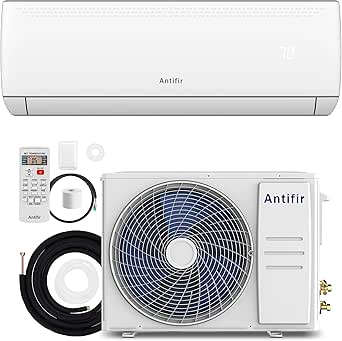 Mini Split Air Conditioner & Heater,24000 BTU 208/230V, 18.5 SEER2,Mini Splits Heating and Cooling,Wall Mount Ductless Inverter System, with Installation Kit