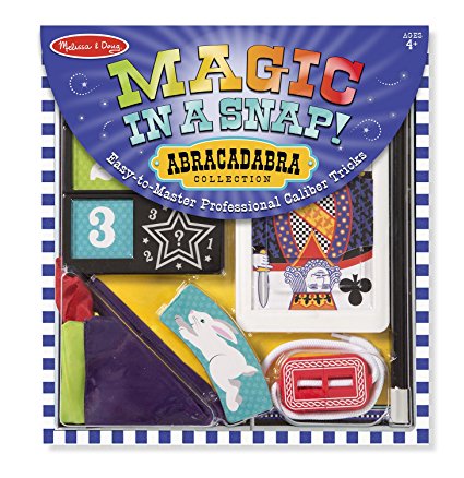 Melissa & Doug Magic in a Snap! Abracadabra Collection Magic Tricks Set (10 pcs)