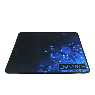 ENHANCE GX-MP1 Gaming Mouse Pad XL with Low Friction Tracking Surface & Non-Slip Rubber Grip - Works with World of Warcraft: Warlords of Draenor , Call of Duty: Black Ops III , EVOLVE and more