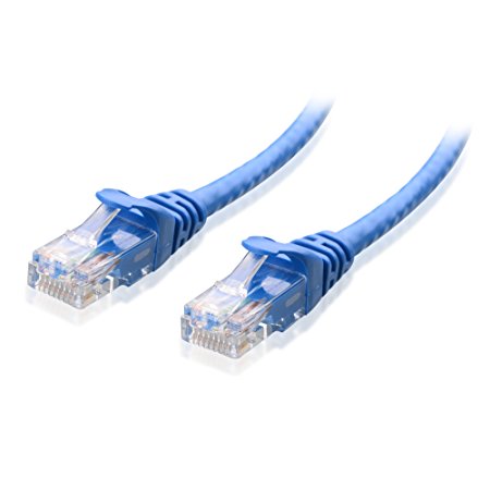 Cable Matters Cat6 Snagless Ethernet Patch Cable in Blue 50 Feet