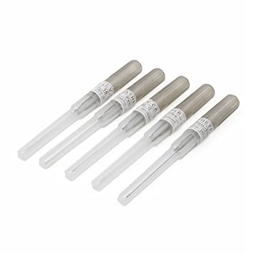 Body Piercing Needles - CINRA 5PCS 16G Gauge Steel Cartilage Piercing Catheter Needles for Lip Tongue Piercing Tattoo Supply (16G)