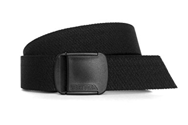 BETTA Men's Elastic Stretch Belt with Adjustable Buckle