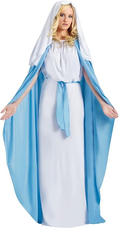 Fun World Womens Costumes Adult Mary, White