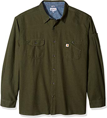 Carhartt Men's Big & Tall Beartooth Solid Long Sleeve Shirt