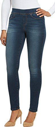 Gloria Vanderbilt Women's Avery Slim Pull on Jean