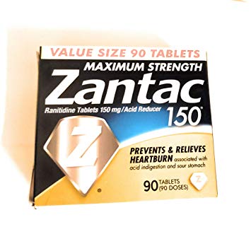 Zantac 150 Maximum Strength Value Size 90 Tablets