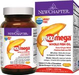 New Chapter Wholemega Whole Fish Oil with Omegas and Vitamin D3 - 60 ct