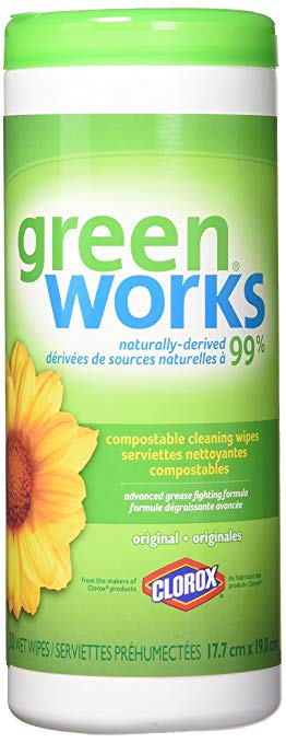 Green Works Cleaning Wipes, Original, 30 count