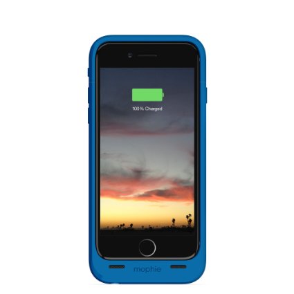 mophie juice pack air - Slim Protective Mobile Battery Pack Case for iPhone 6/6s - Blue