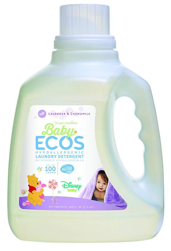 Earth Friendly Products Baby Ecos Laundry Detergent, Lavender and Chamomile, 100 Ounce