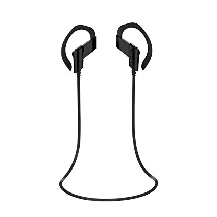 All Cart Wireless Bluetooth 4.1 Headphone Built in Mic, Wireless Sport Earhook Headset, Sweatproof Stereo Earphone