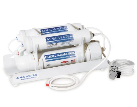 APEC Water - US Made - Countertop Reverse Osmosis Water Filter - Portable & Installation-Free (RO-CTOP)