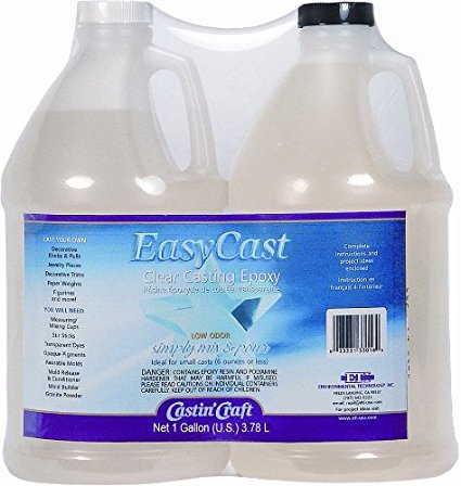 Environmental Technology 128-Ounce Kit Casting' Craft Casting Epoxy, Clear