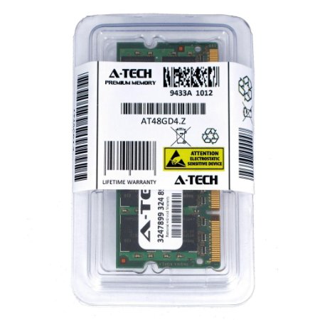 2GB kit (1GBx2) DDR2 PC2-5300 LAPTOP Memory Modules (200-pin SODIMM, 667MHz) Genuine A-Tech Brand