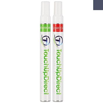 TouchUpDirect Audi A6 Exact-Match Automotive Touch-Up Paint - LX5N Aviator Blue Pearl - 0.5 oz. Pen - Essential Package