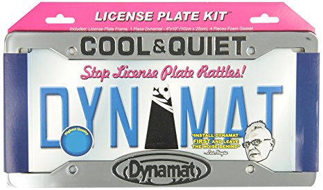 Dynamat 19100 License Plate Kit