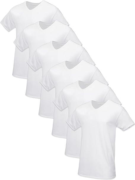 Fruit of the Loom Mens Tag-Free Cotton Undershirts