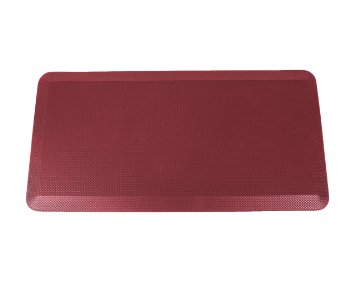 Sky Mat, Anti Fatigue Mat, 20 in x 39 in, Wine Red - Commercial Grade Anti-fatigue Comfort Kitchen Mats perfect for Standup Desks, Kitchens, and Garages