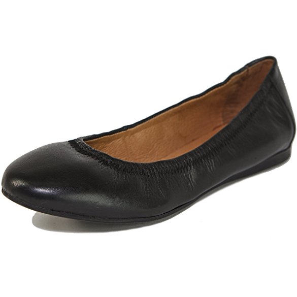 Alpine Swiss Women's Vera Ballet Flats European Made Leather Shoes