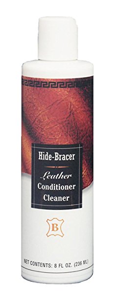 Hide Bracer Leather Cleaner Conditioner extends the life of fine leathers including Upholstery, Ekornes Stressless, Automotive, Apparel, Footwear Motorcycles and more.
